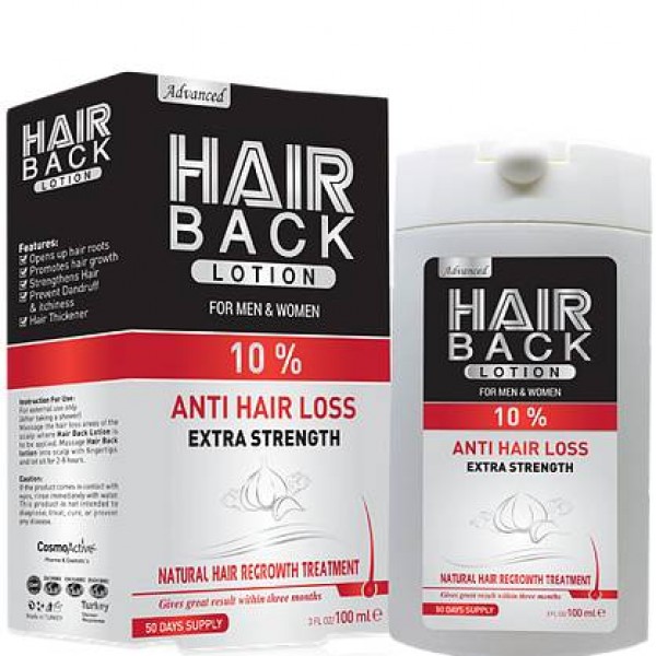 Лосьон Hair Back ULTRA STRONG Миноксидил 10%, 100мл